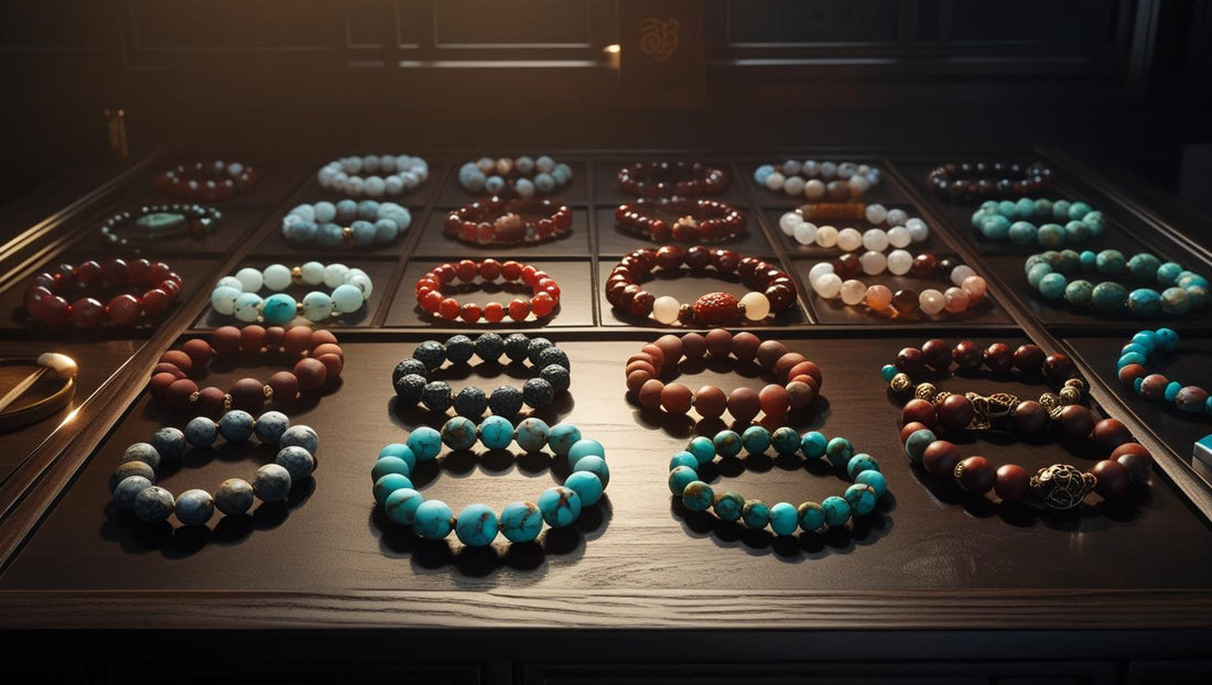 Beads bracelets, Chinese style.