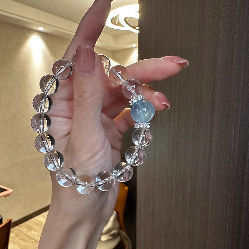 Natural White Crystal Bracelet