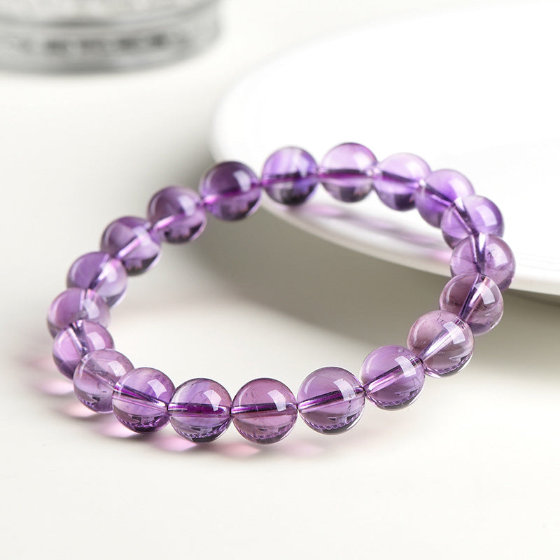 Brazilian Light Amethyst Bracelet ∙ Natural Pastel Purple Gemstone ∙ Unheated & Non-Synthetic